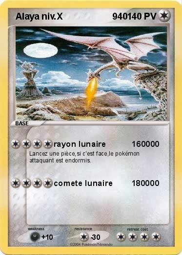Pokemon  Alaya niv.X                    940          