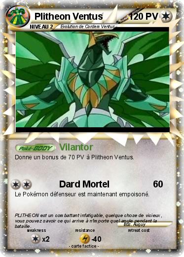 Pokemon Plitheon Ventus