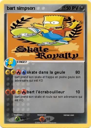 Pokemon bart simpson
