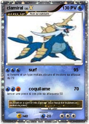 Pokemon clamiral