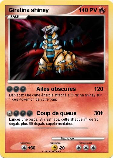 Pokemon Giratina shiney