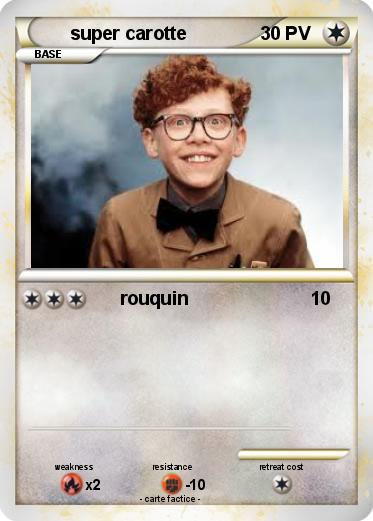 Pokemon super carotte