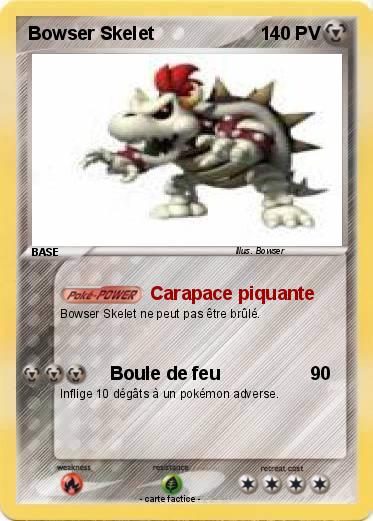 Pokemon Bowser Skelet