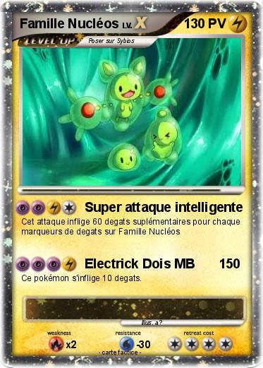 Pokemon Famille Nucléos
