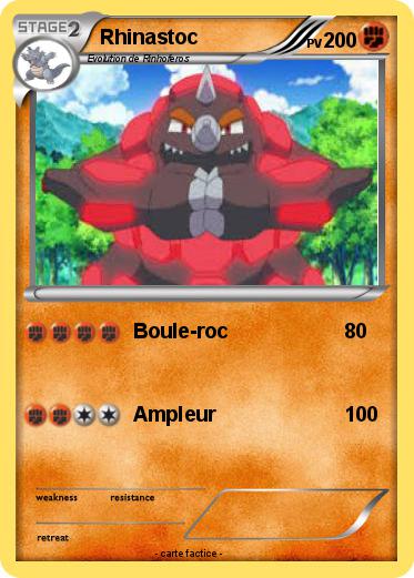 Pokemon Rhinastoc