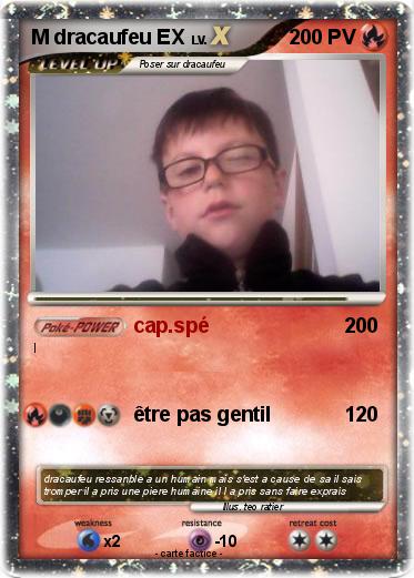 Pokemon M dracaufeu EX