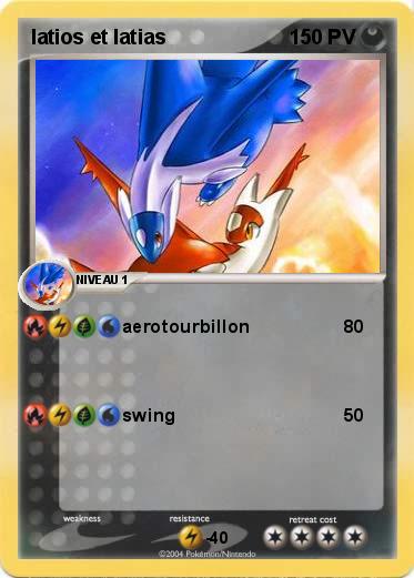 Pokemon latios et latias 