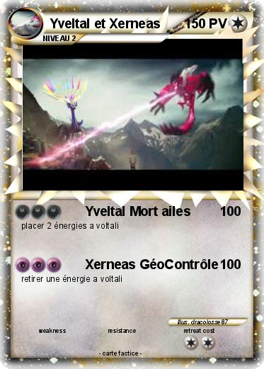 Pokemon Yveltal et Xerneas