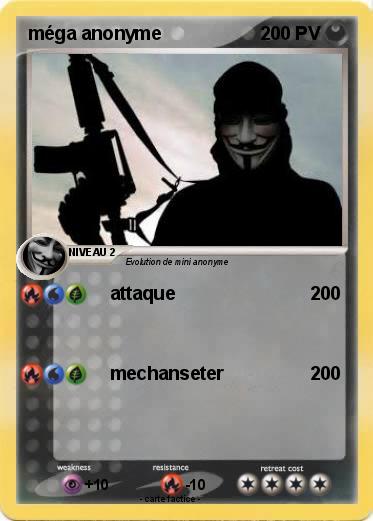 Pokemon méga anonyme