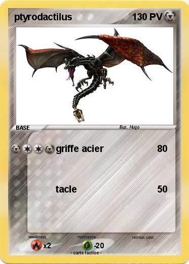 Pokemon ptyrodactilus