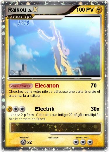 Pokemon Raikou
