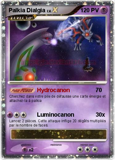 Pokemon Palkia Dialgia