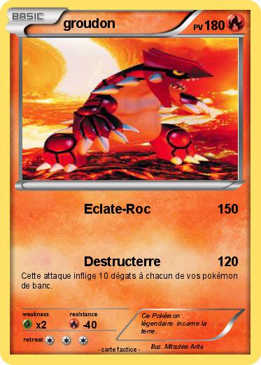 Pokemon groudon