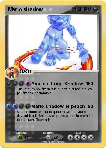 Pokemon Mario shadow