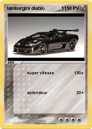 Pokemon lamborgini diablo             1  