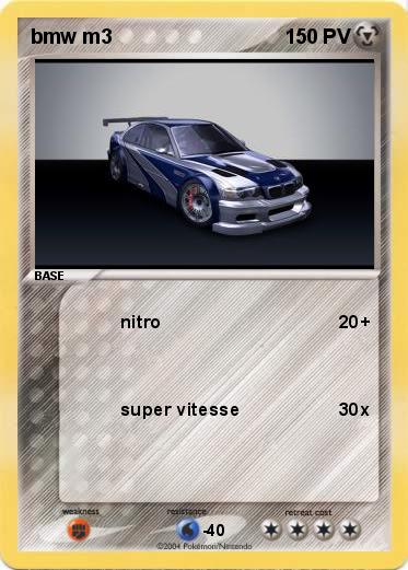 Pokemon bmw m3