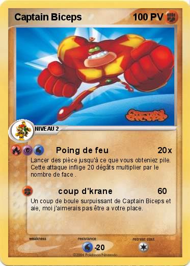 Pokemon Captain Biceps