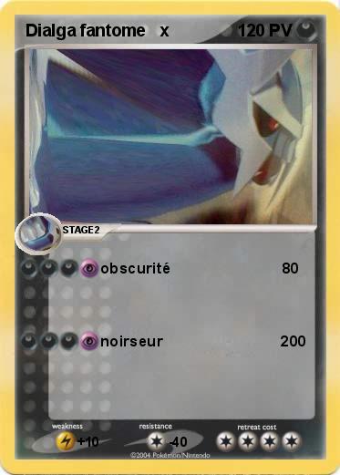 Pokemon Dialga fantome   x