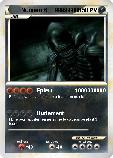 Pokemon Numéro 6     99999999