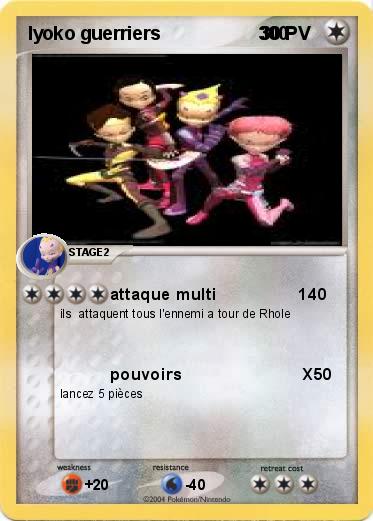 Pokemon lyoko guerriers                   300
