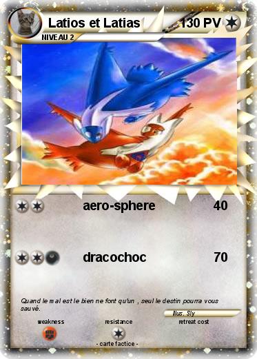 Pokemon Latios et Latias