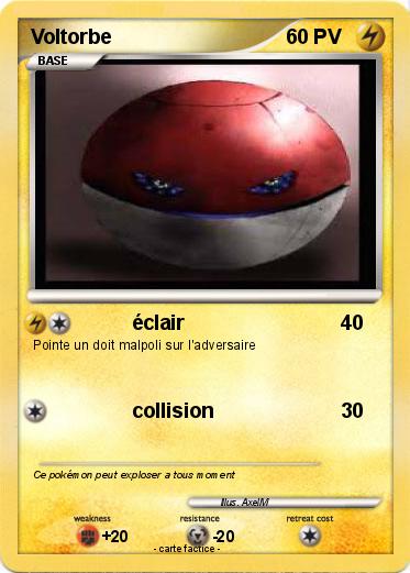 Pokemon Voltorbe