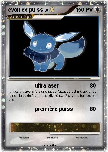 Pokemon evoli ex puiss