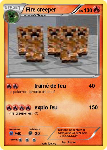 Pokemon Fire creeper
