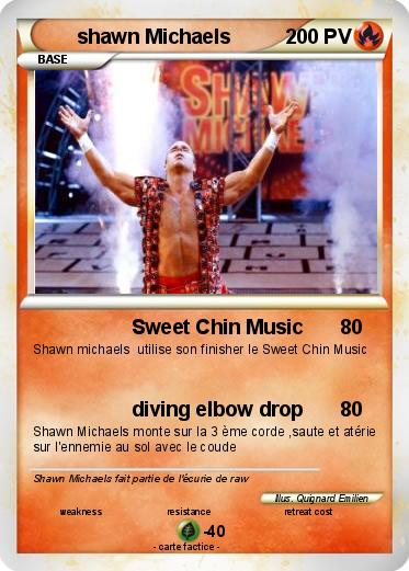 Pokemon shawn Michaels