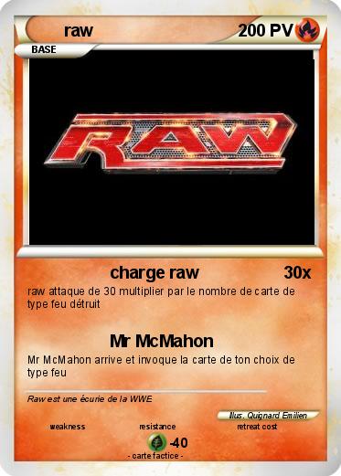 Pokemon raw