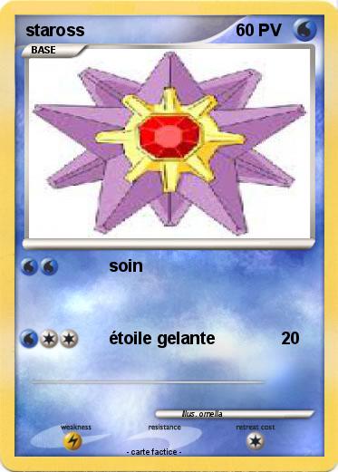 Pokemon staross