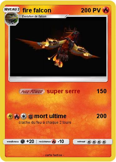 Pokemon fire falcon