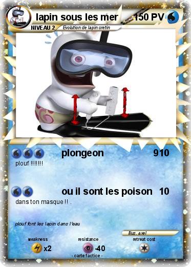 Pokemon lapin sous les mer