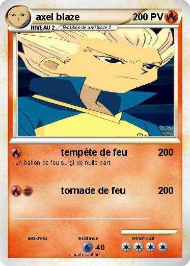 Pokemon axel blaze