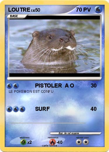 Pokemon LOUTRE
