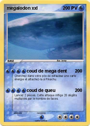 Pokemon megalodon xxl