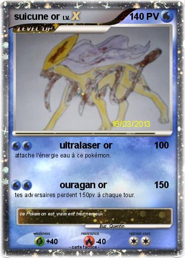 Pokemon suicune or