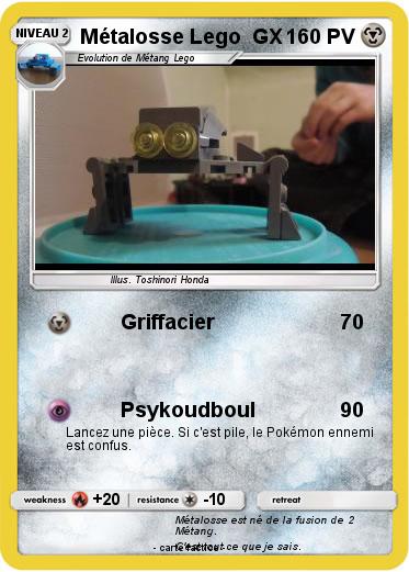 Pokemon Métalosse Lego  GX