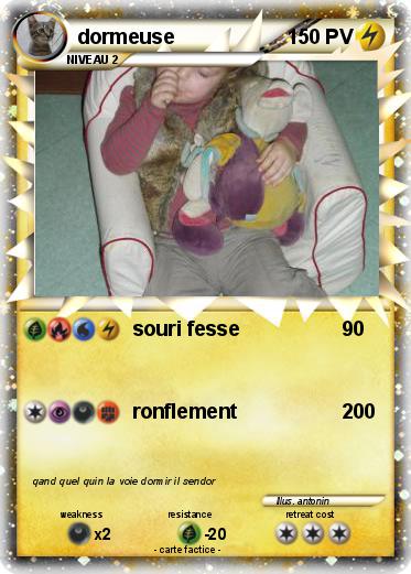 Pokemon dormeuse