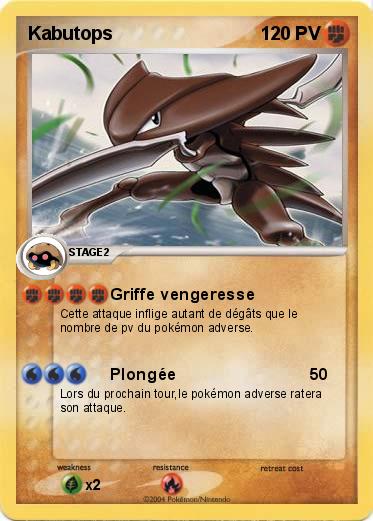 Pokemon Kabutops