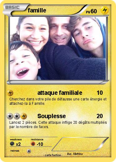 Pokemon famille