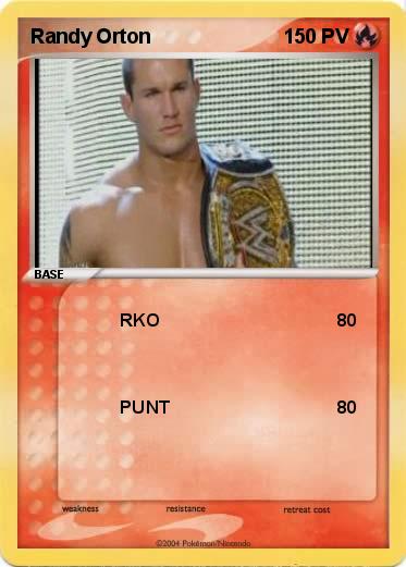 Pokemon Randy Orton