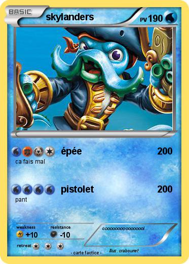 Pokemon skylanders