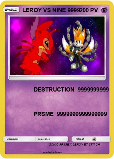 Pokemon LEROY VS NINE 9999