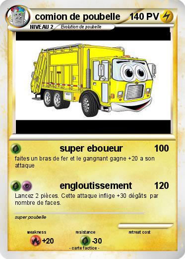 Pokemon comion de poubelle