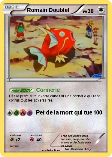 Pokemon Romain Doublet