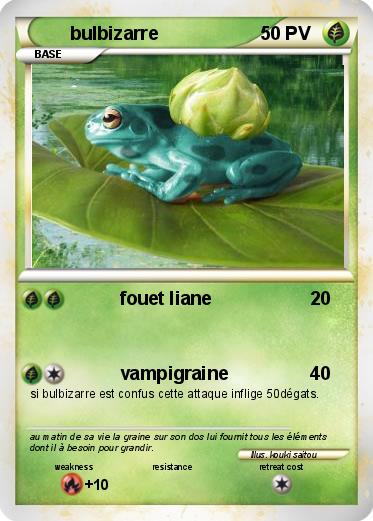 Pokemon bulbizarre