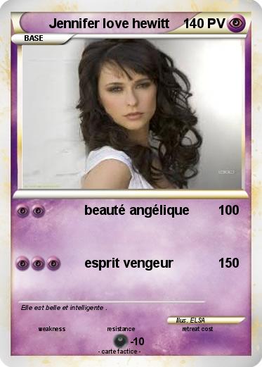 Pokemon Jennifer love hewitt