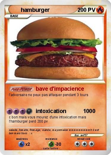 Pokemon hamburger