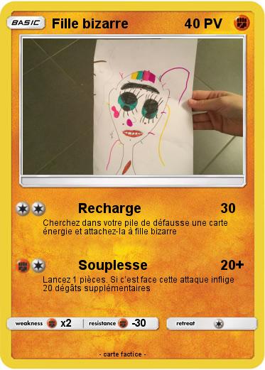 Pokemon Fille bizarre